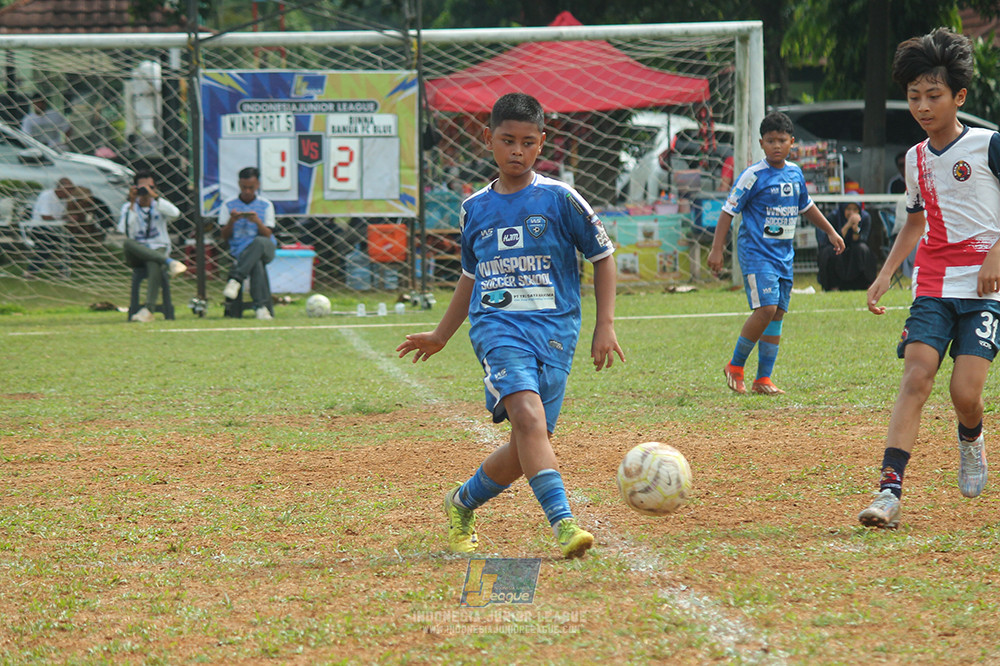 ijl big 8 champ u12 161125 wins soccer school vs binna banua fc blue