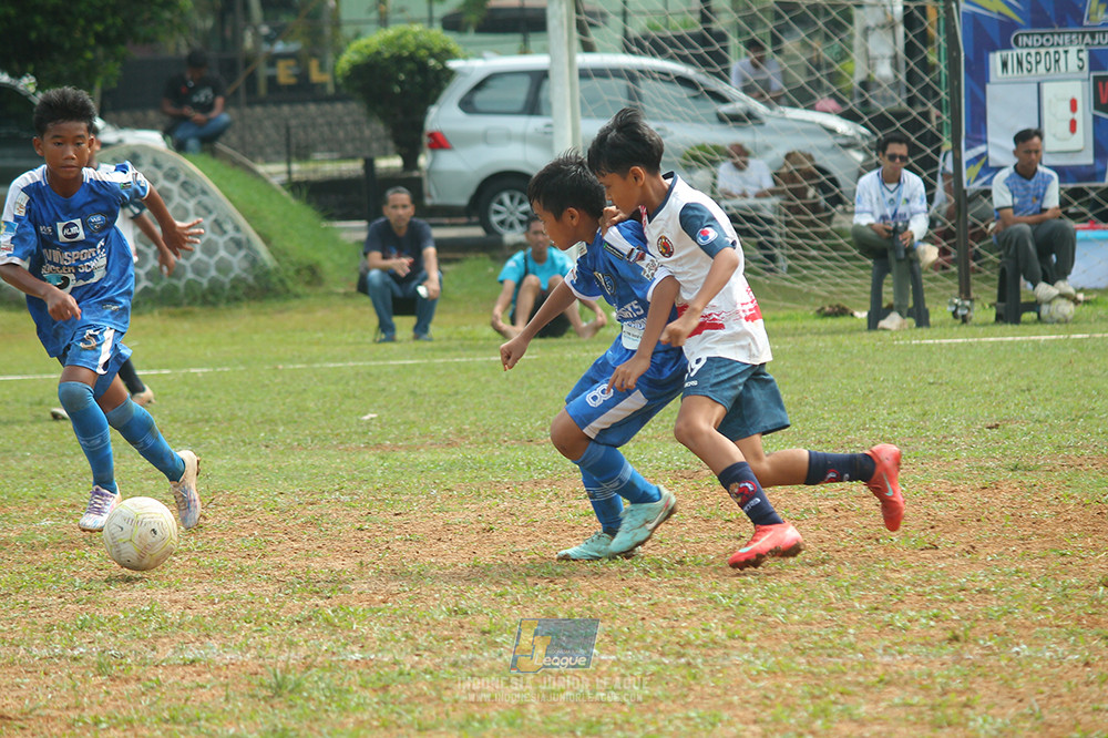 ijl big 8 champ u12 161125 wins soccer school vs binna banua fc blue