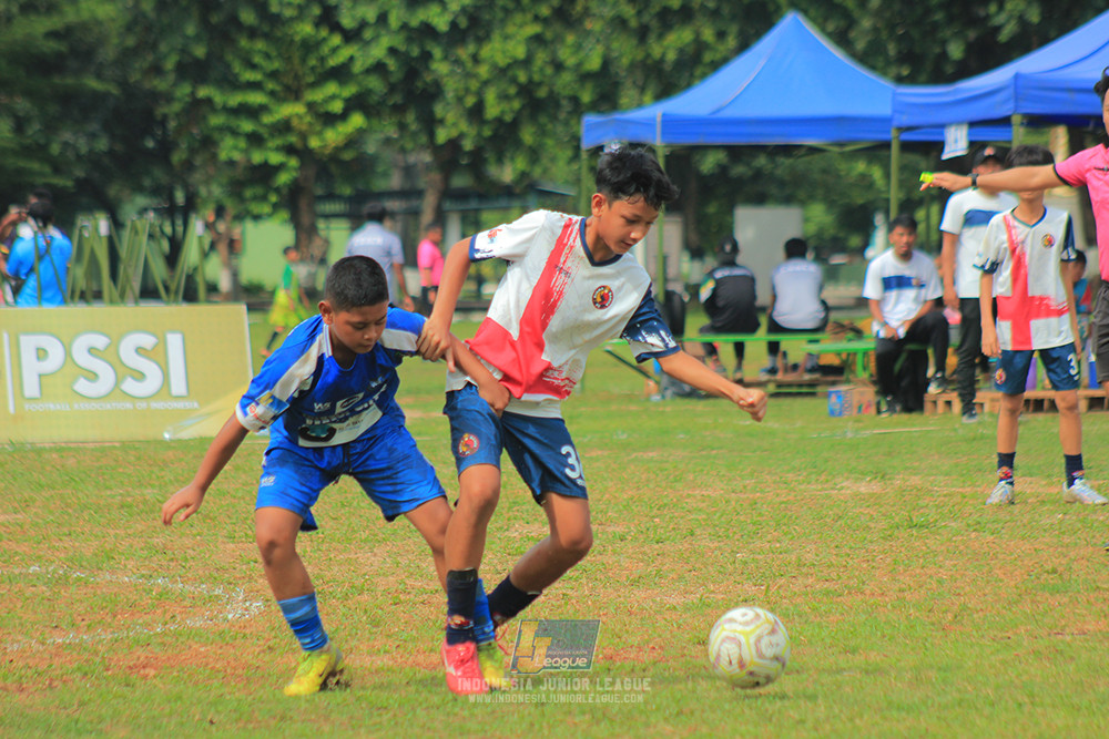 ijl big 8 champ u12 161125 wins soccer school vs binna banua fc blue