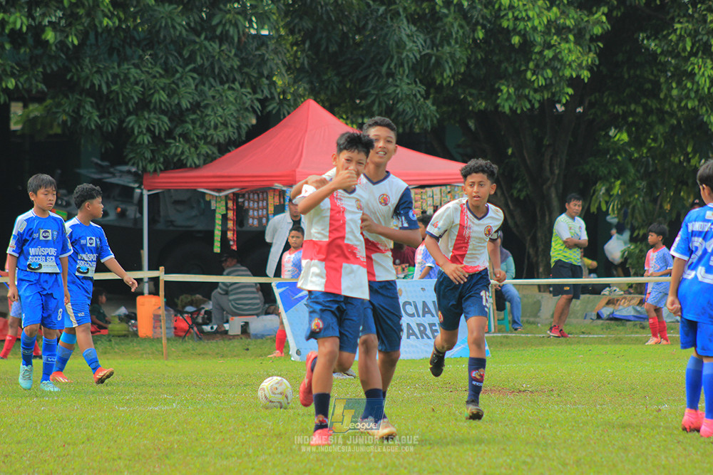 ijl big 8 champ u12 161125 wins soccer school vs binna banua fc blue