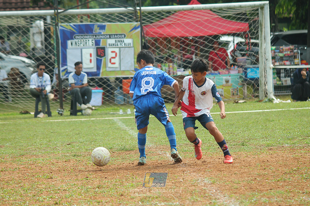 ijl big 8 champ u12 161125 wins soccer school vs binna banua fc blue