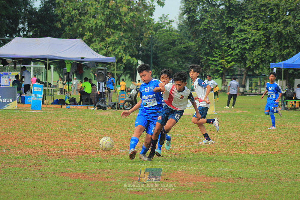 ijl big 8 champ u12 161125 wins soccer school vs binna banua fc blue