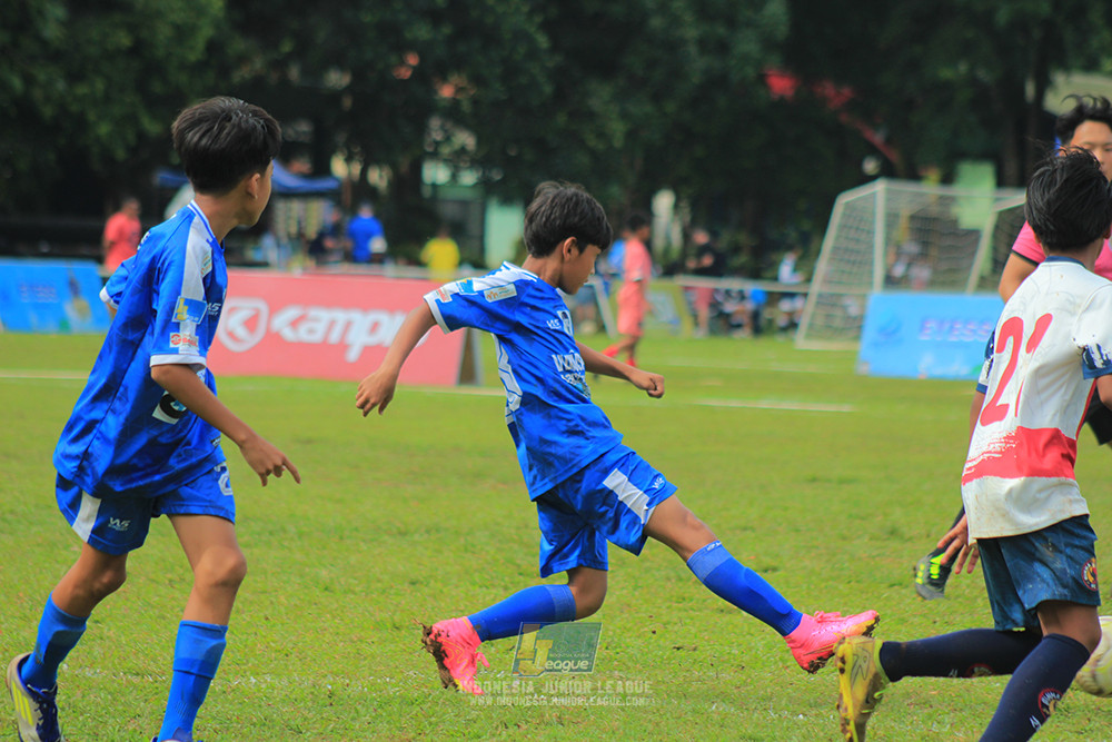 ijl big 8 champ u12 161125 wins soccer school vs binna banua fc blue