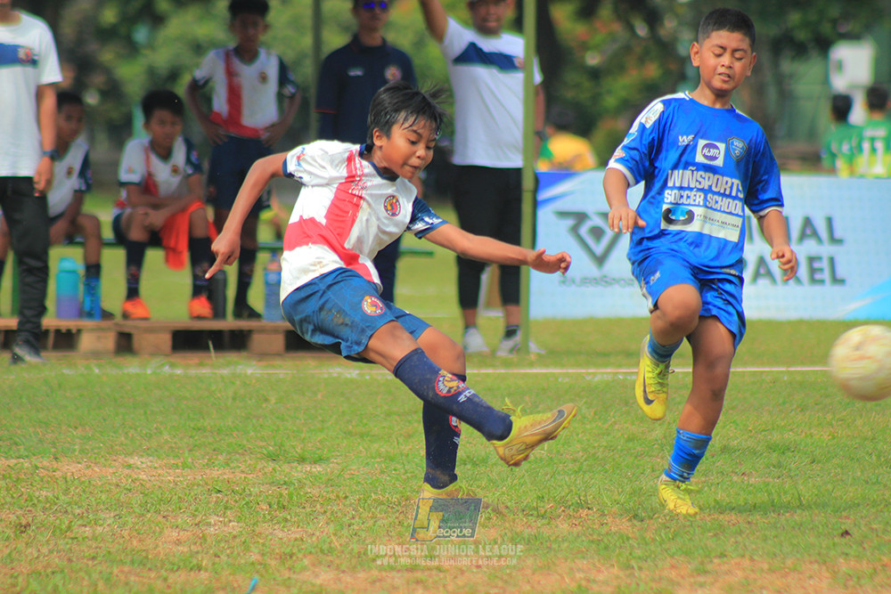 ijl big 8 champ u12 161125 wins soccer school vs binna banua fc blue