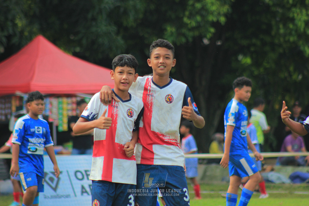 ijl big 8 champ u12 161125 wins soccer school vs binna banua fc blue
