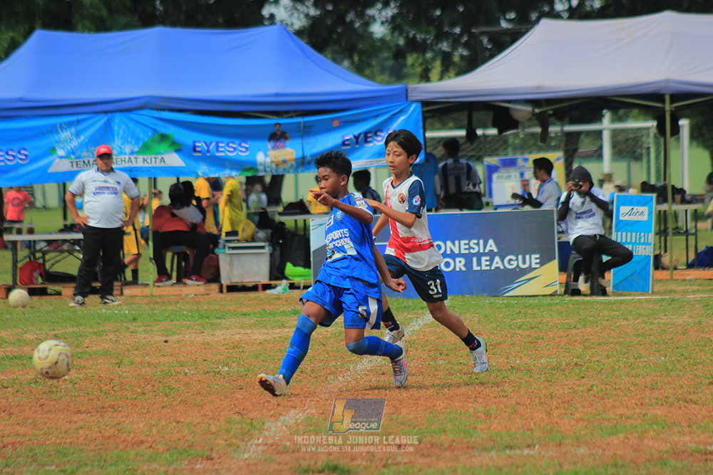 ijl big 8 champ u12 161125 wins soccer school vs binna banua fc blue