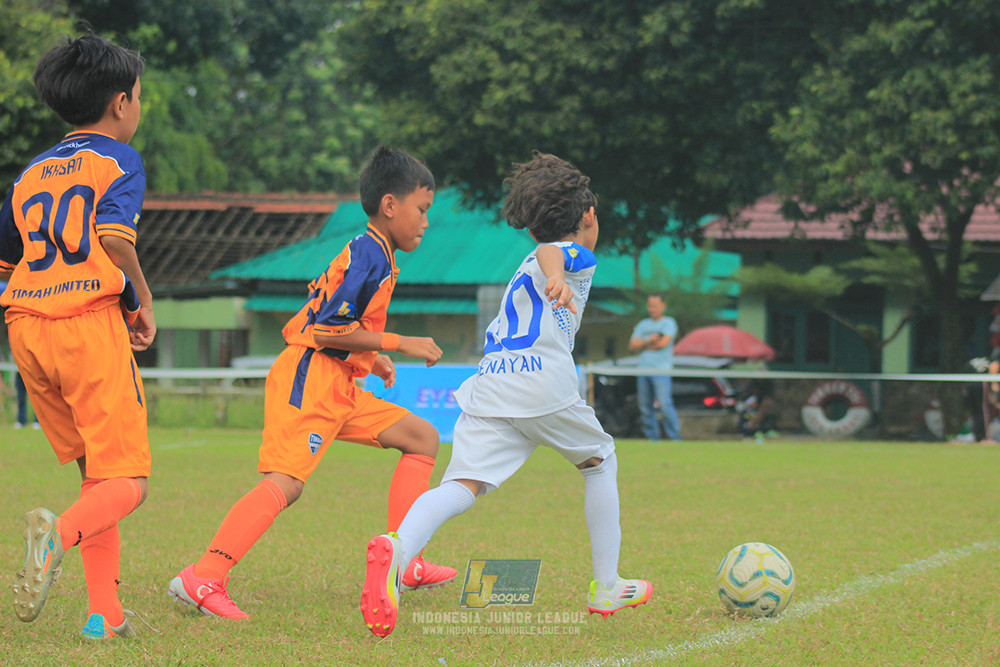 ijl u10 030825 timah united vs brazillian soccer senayan