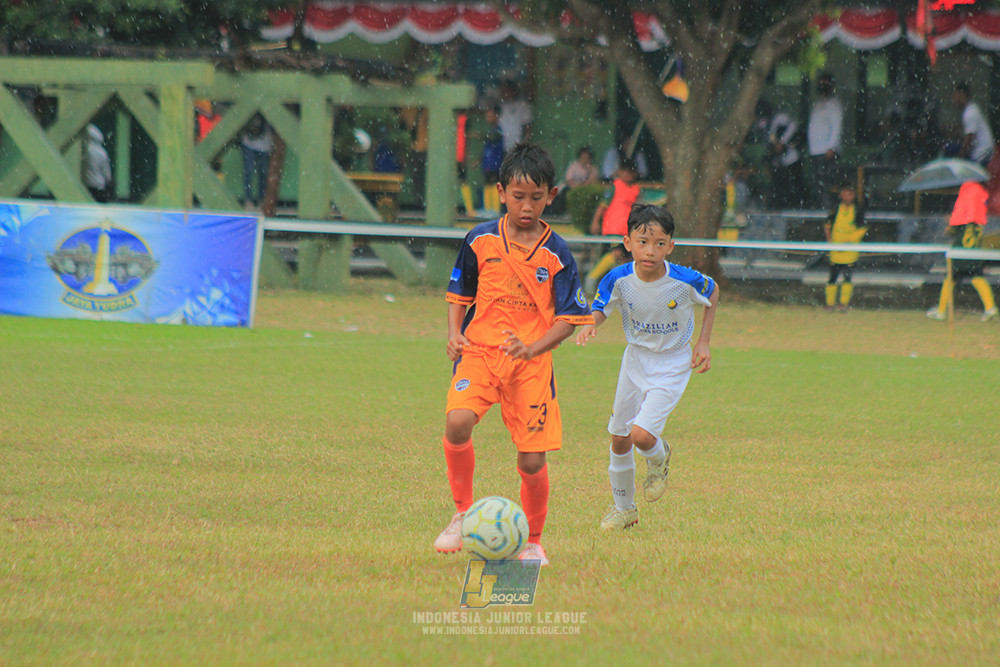 ijl u10 030825 timah united vs brazillian soccer senayan