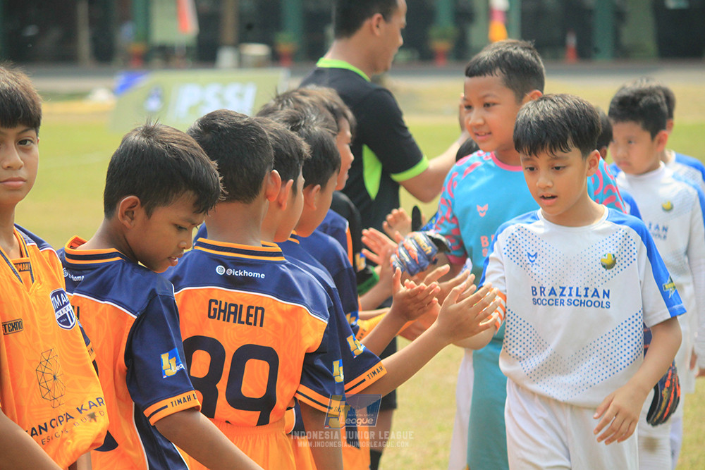 ijl u10 030825 timah united vs brazillian soccer senayan