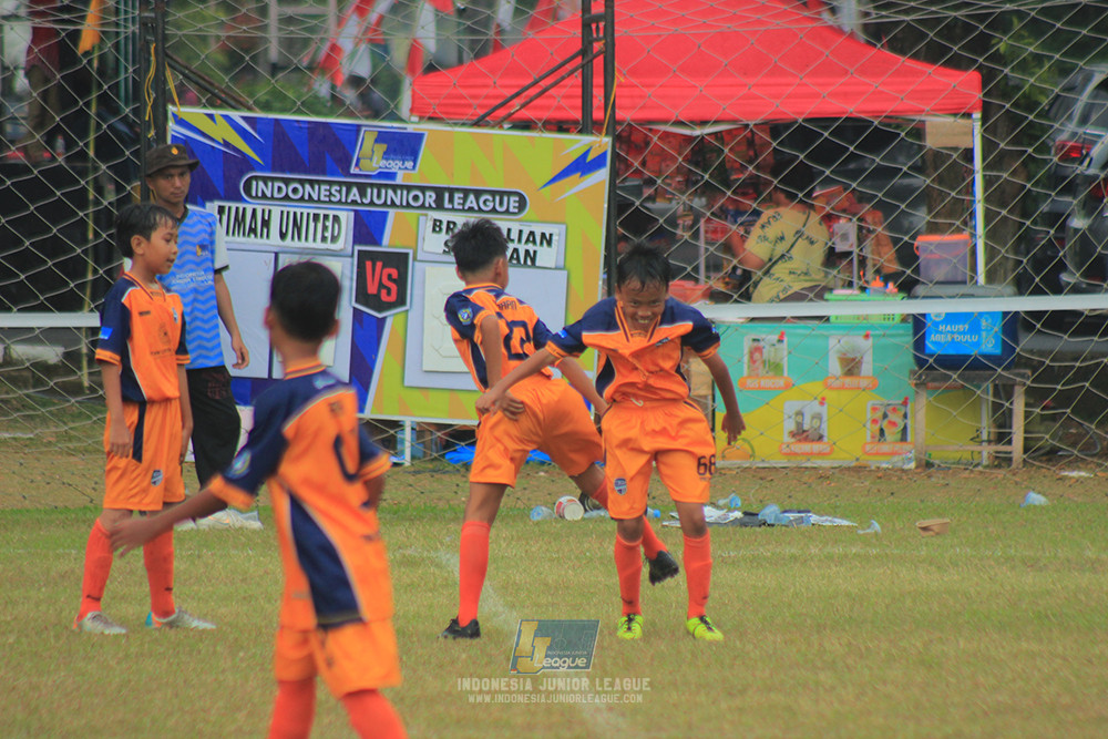 ijl u10 030825 timah united vs brazillian soccer senayan