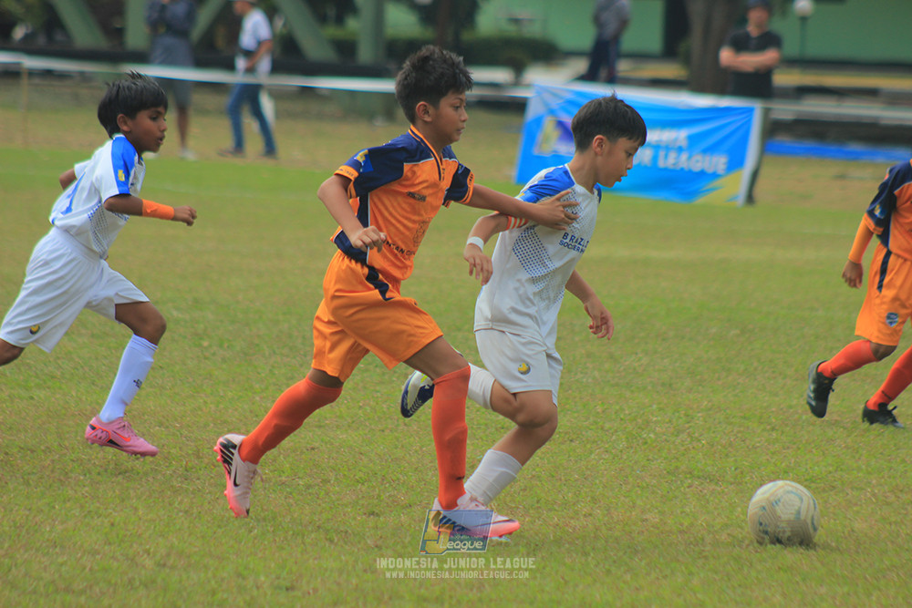 ijl u10 030825 timah united vs brazillian soccer senayan