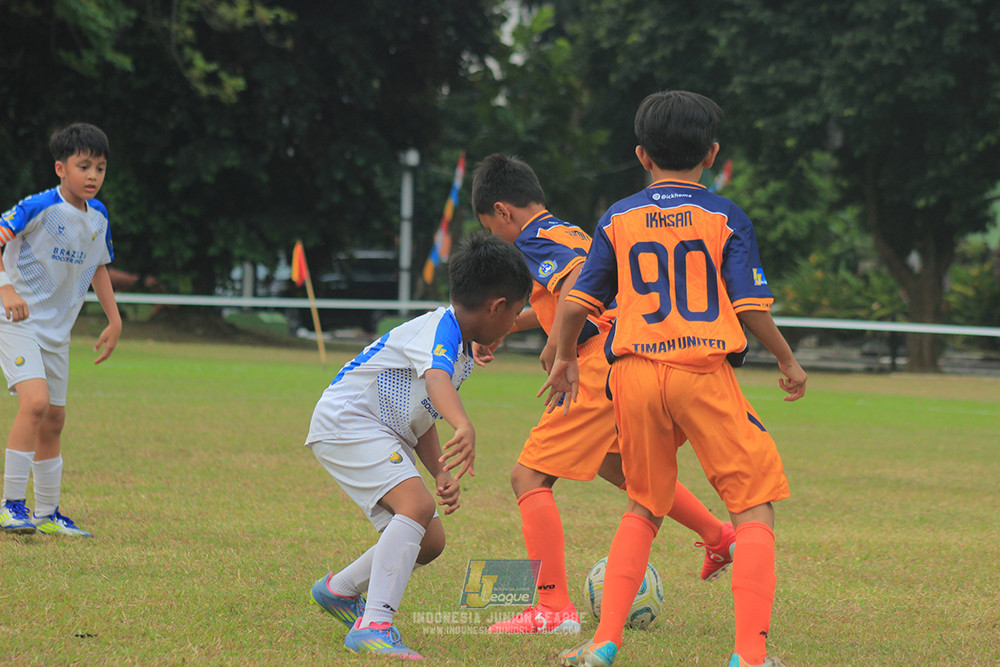 ijl u10 030825 timah united vs brazillian soccer senayan