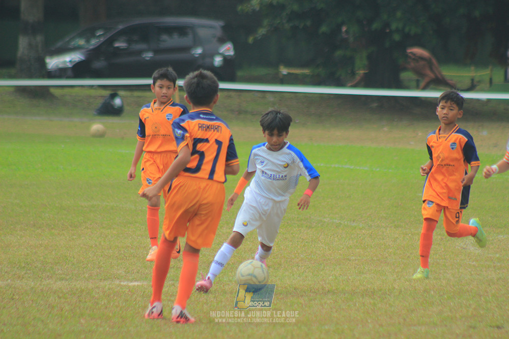 ijl u10 030825 timah united vs brazillian soccer senayan