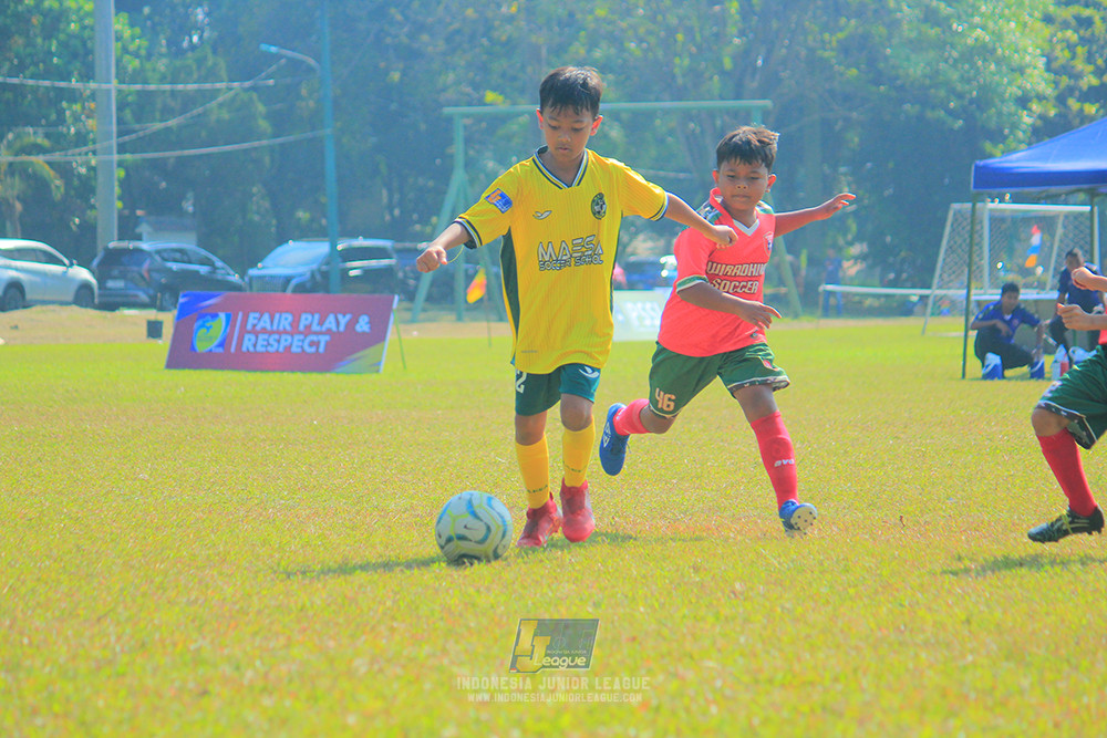 ijl u10 030825 wiradhika soccer vs maesa pararaider white