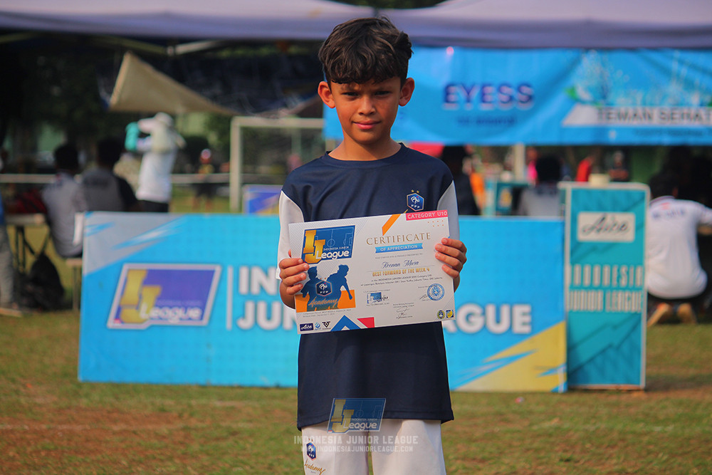 ijl u10 070925 fff academy jakarta vs bina mandiri soccer school