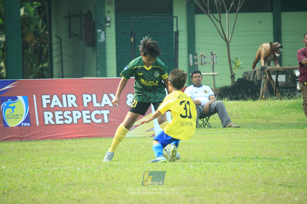 ijl u10 070925 maesa pararaider army vs brazillian soccer serpong
