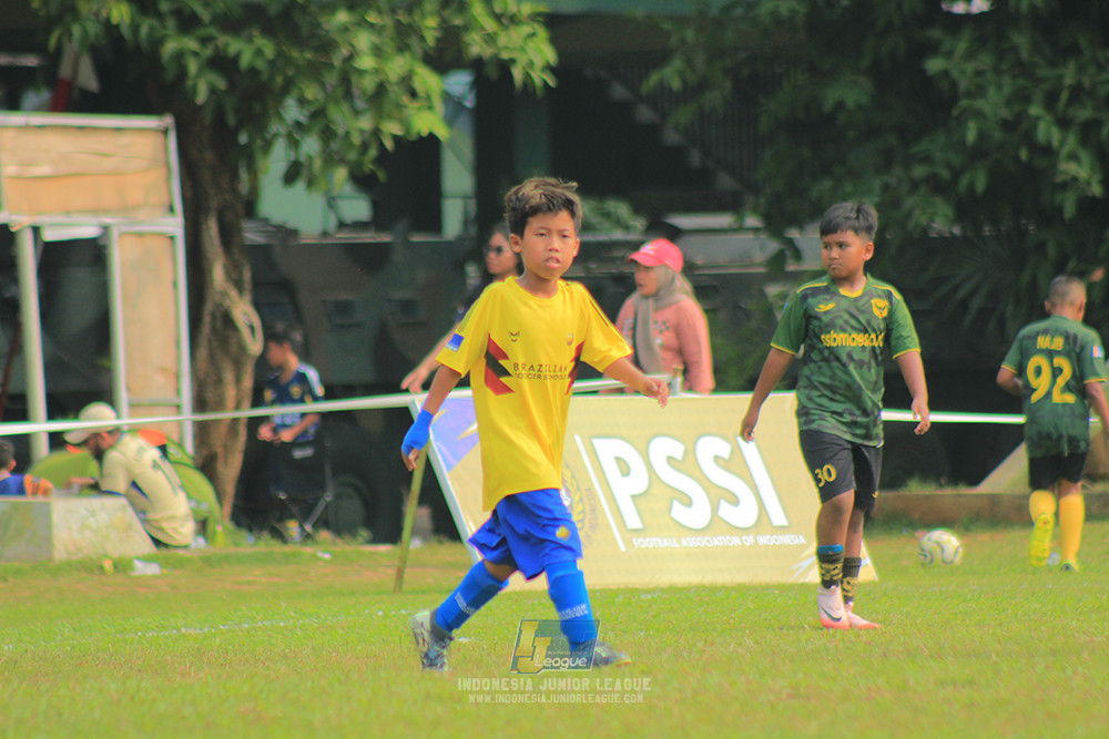 ijl u10 070925 maesa pararaider army vs brazillian soccer serpong