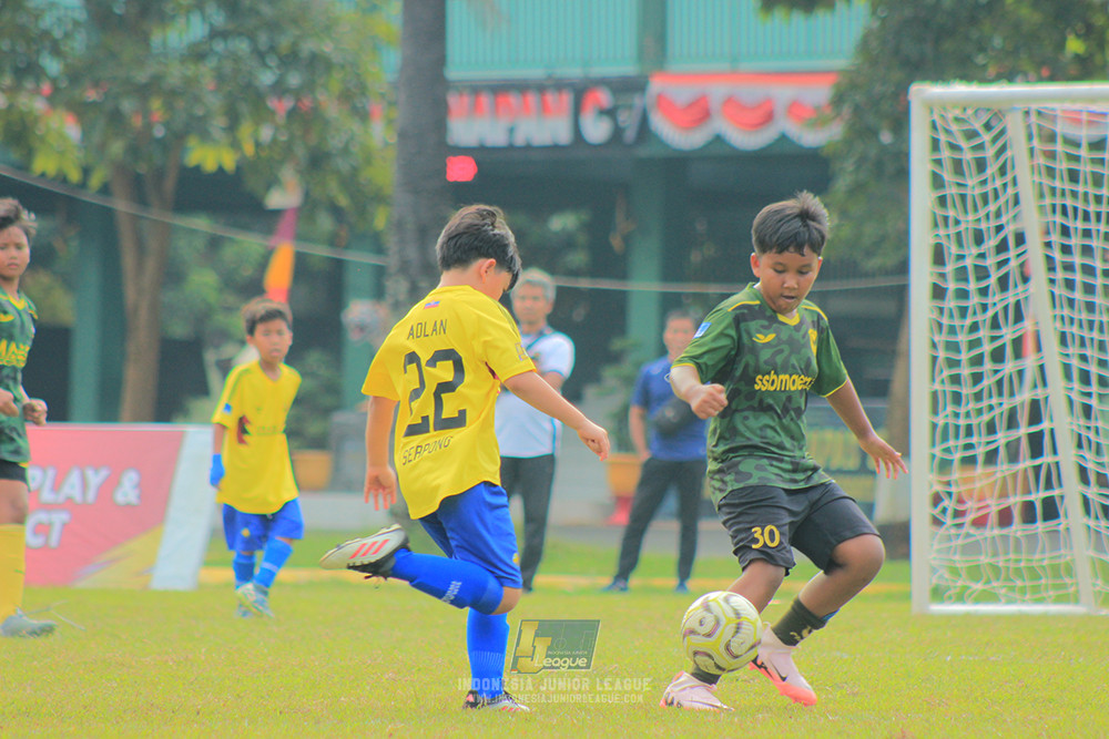 ijl u10 070925 maesa pararaider army vs brazillian soccer serpong
