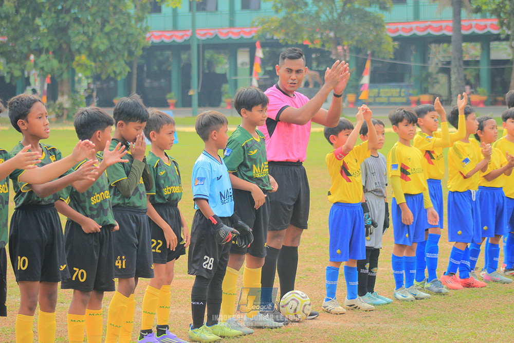 ijl u10 070925 maesa pararaider army vs brazillian soccer serpong