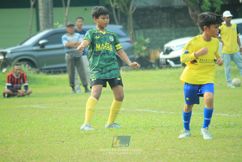ijl u10 070925 maesa pararaider army vs brazillian soccer serpong