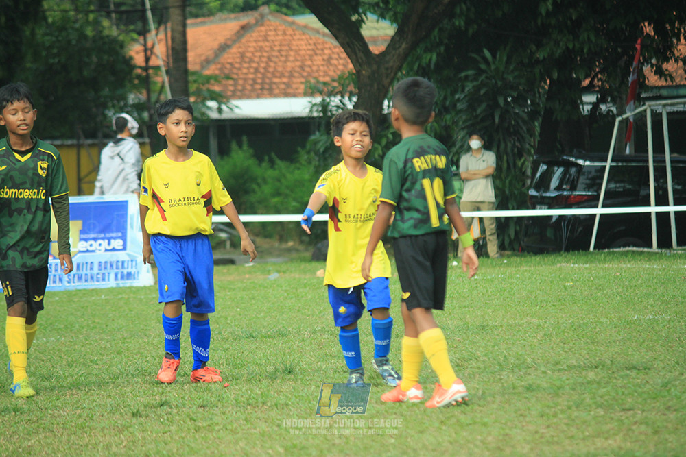 ijl u10 070925 maesa pararaider army vs brazillian soccer serpong