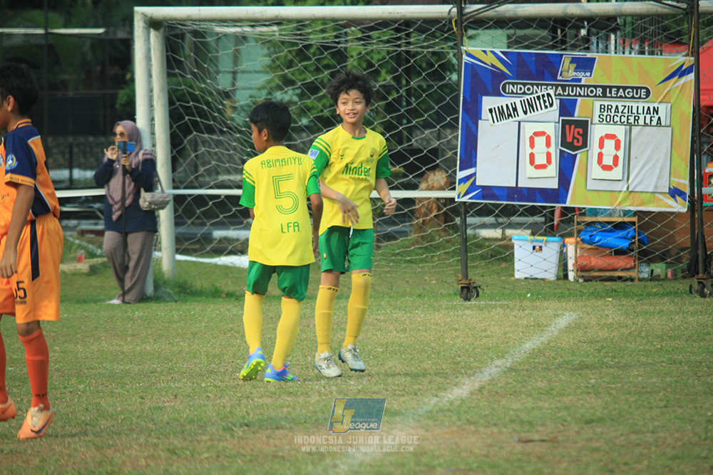 ijl u10 070925 timah united vs brazillian soccer lfa