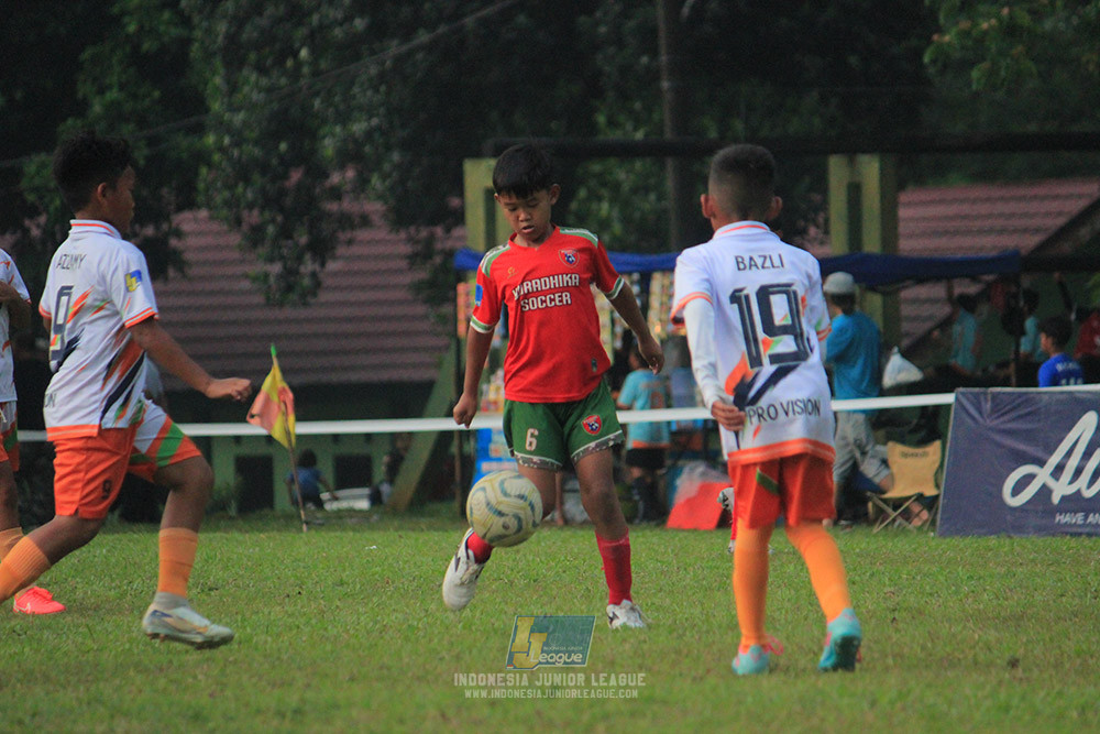 ijl u10 240825 wiradhika soccer vs provision soccer school