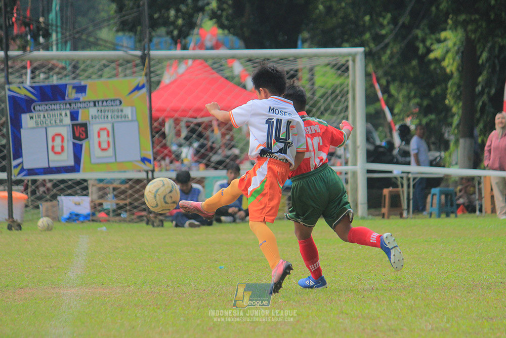 ijl u10 240825 wiradhika soccer vs provision soccer school