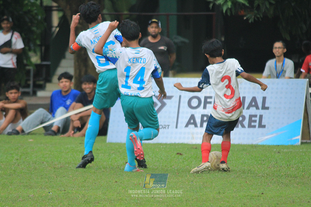 ijl u12 121025 brazillian soccer depok vs binna banua fc blue