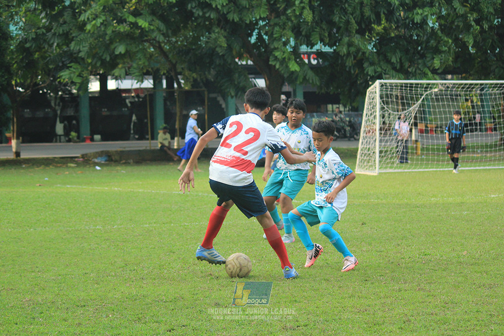 ijl u12 121025 brazillian soccer depok vs binna banua fc blue