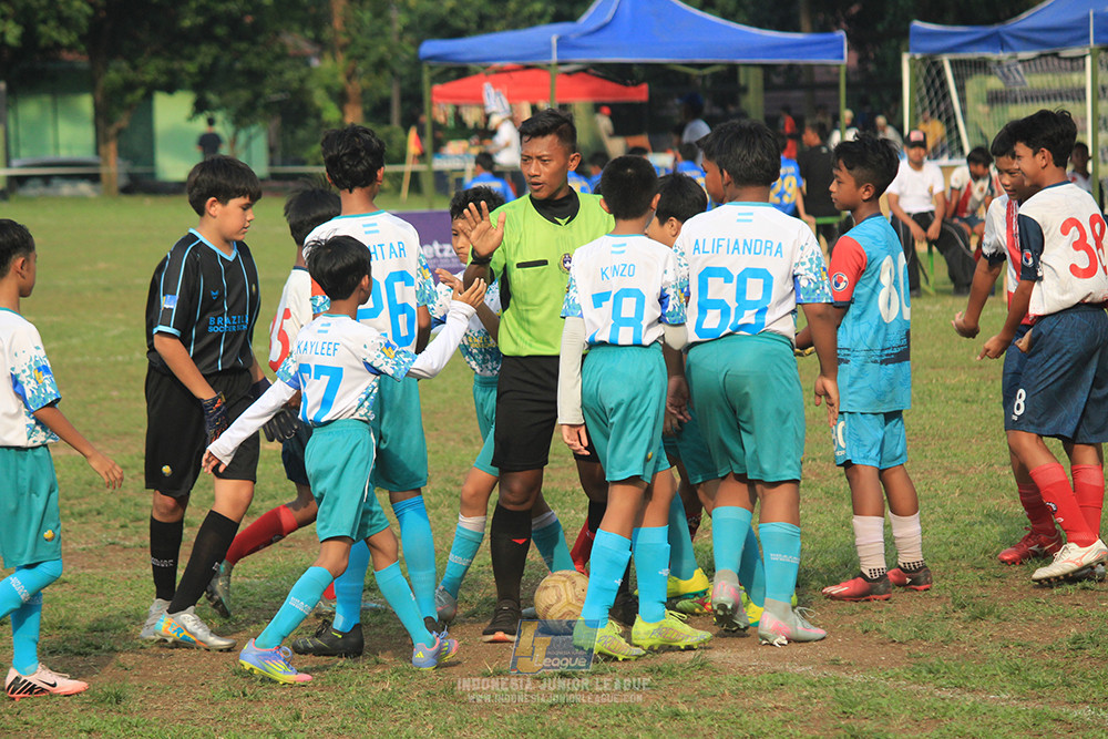 ijl u12 121025 brazillian soccer depok vs binna banua fc blue