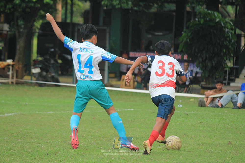 ijl u12 121025 brazillian soccer depok vs binna banua fc blue