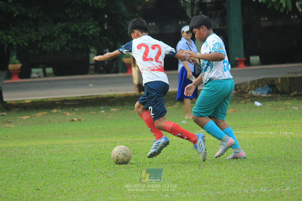 ijl u12 121025 brazillian soccer depok vs binna banua fc blue