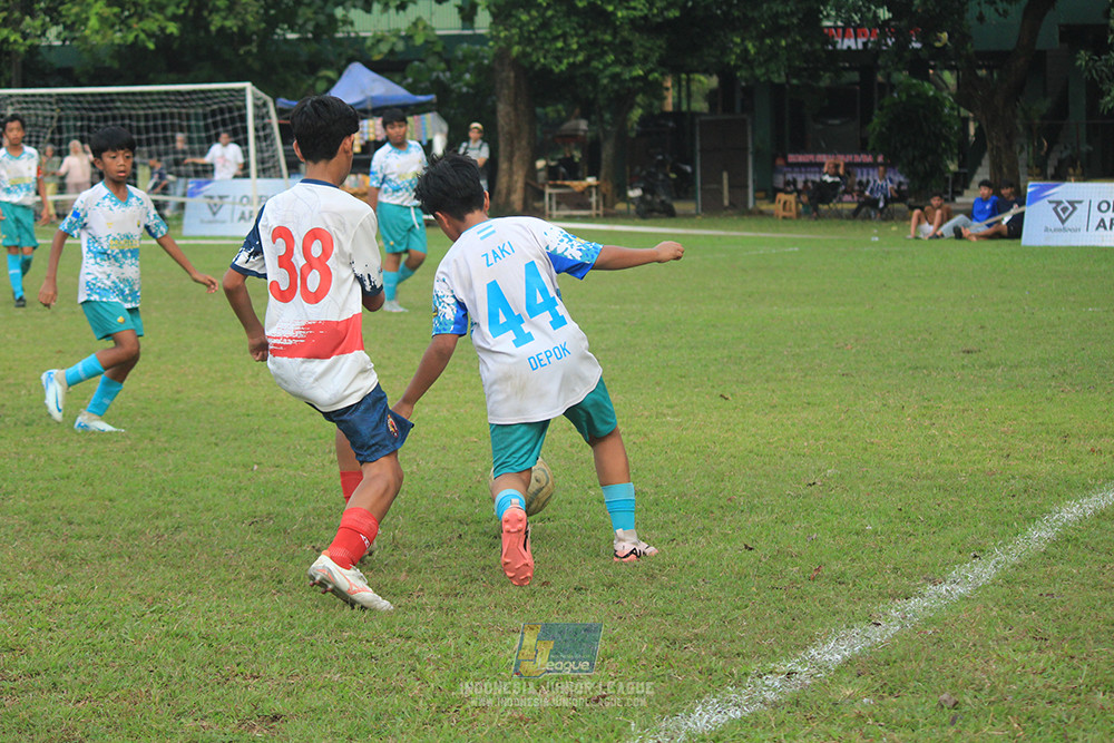 ijl u12 121025 brazillian soccer depok vs binna banua fc blue