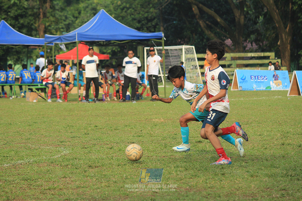 ijl u12 121025 brazillian soccer depok vs binna banua fc blue