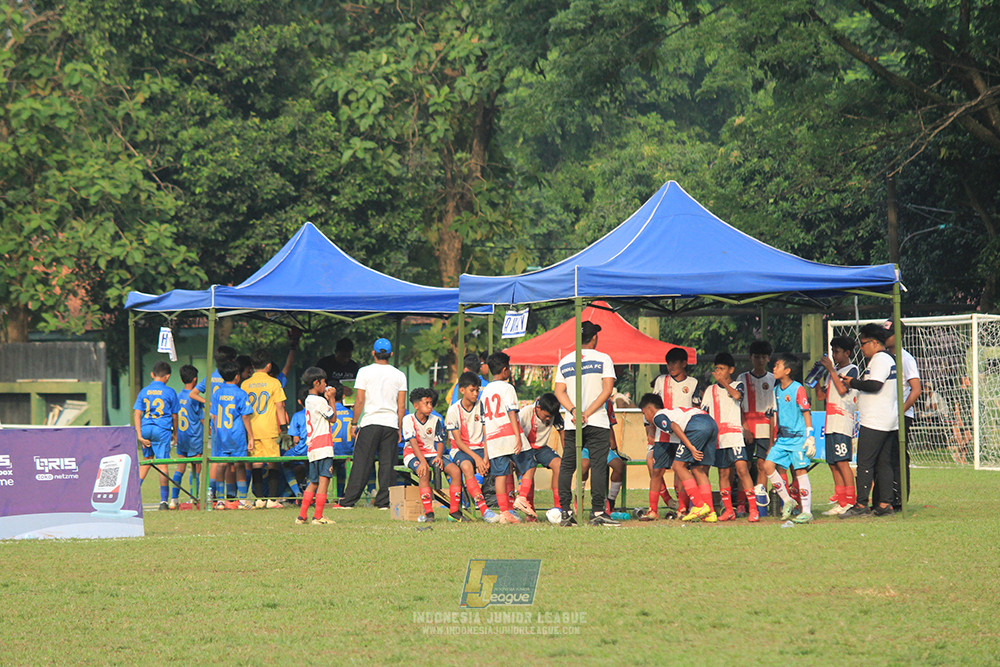 ijl u12 121025 brazillian soccer depok vs binna banua fc blue