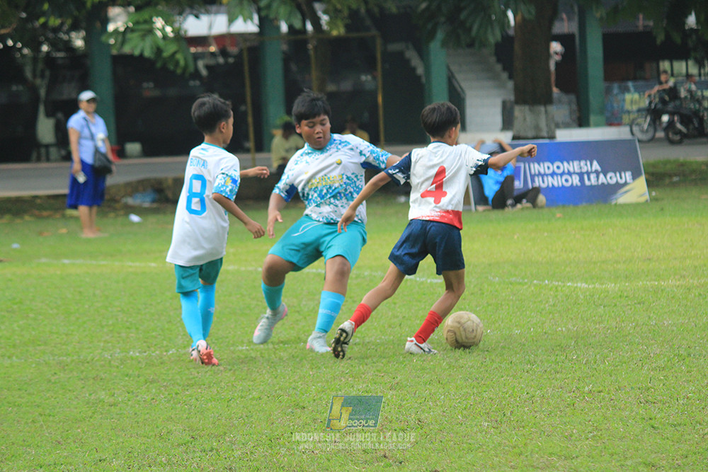 ijl u12 121025 brazillian soccer depok vs binna banua fc blue