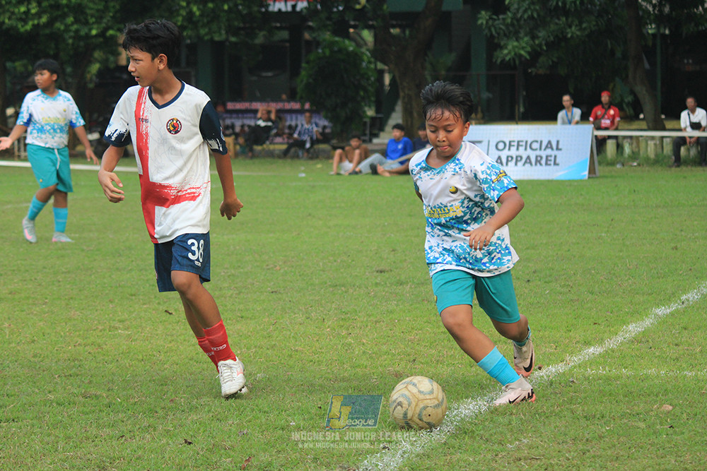 ijl u12 121025 brazillian soccer depok vs binna banua fc blue