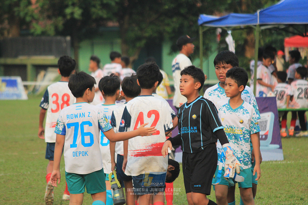 ijl u12 121025 brazillian soccer depok vs binna banua fc blue