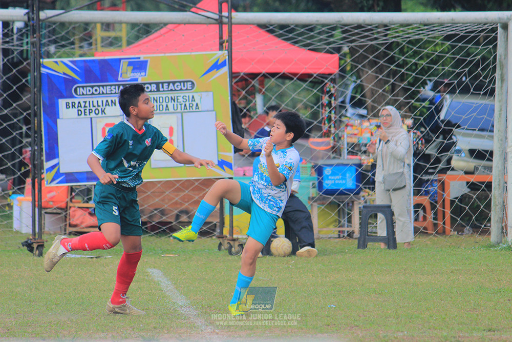 ijl u12 121025 indonesia muda utara vs brazillian soccer depok