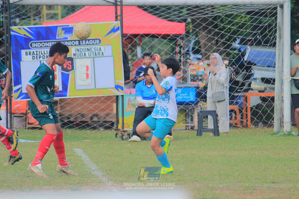 ijl u12 121025 indonesia muda utara vs brazillian soccer depok