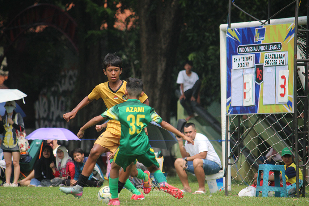 ijl u12 130725 shin taeyong academy vs brazillian soccer lfa