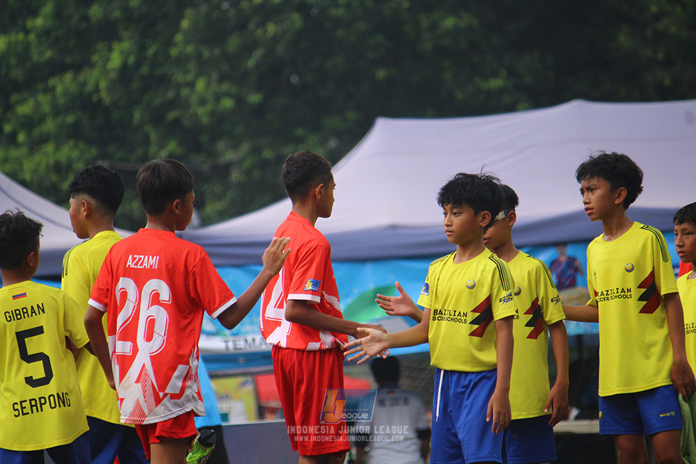 ijl u12 140925 indonesia muda utara vs brazillian soccer school serpong