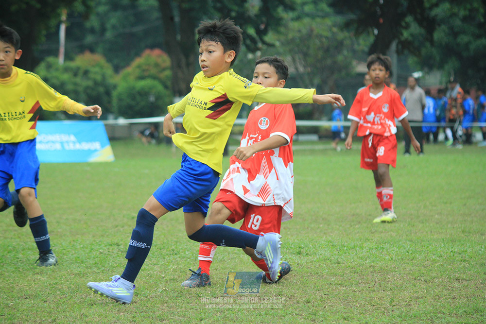 ijl u12 140925 indonesia muda utara vs brazillian soccer school serpong