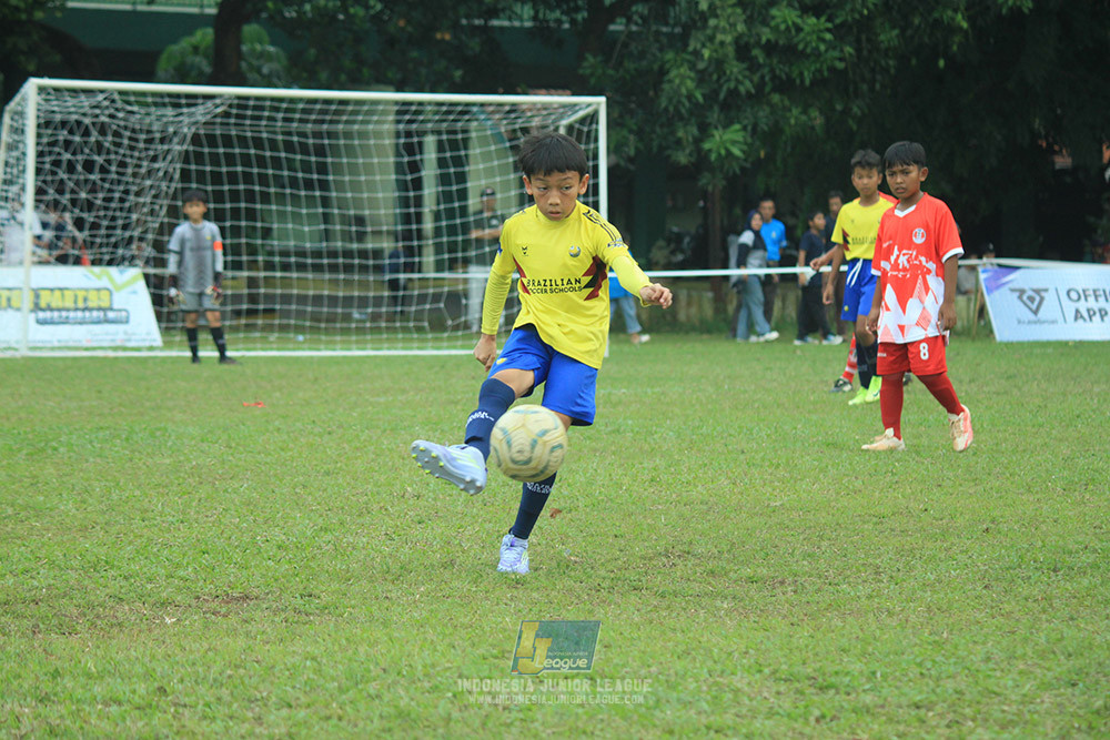 ijl u12 140925 indonesia muda utara vs brazillian soccer school serpong
