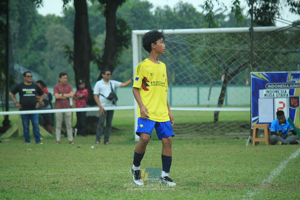 ijl u12 140925 indonesia muda utara vs brazillian soccer school serpong
