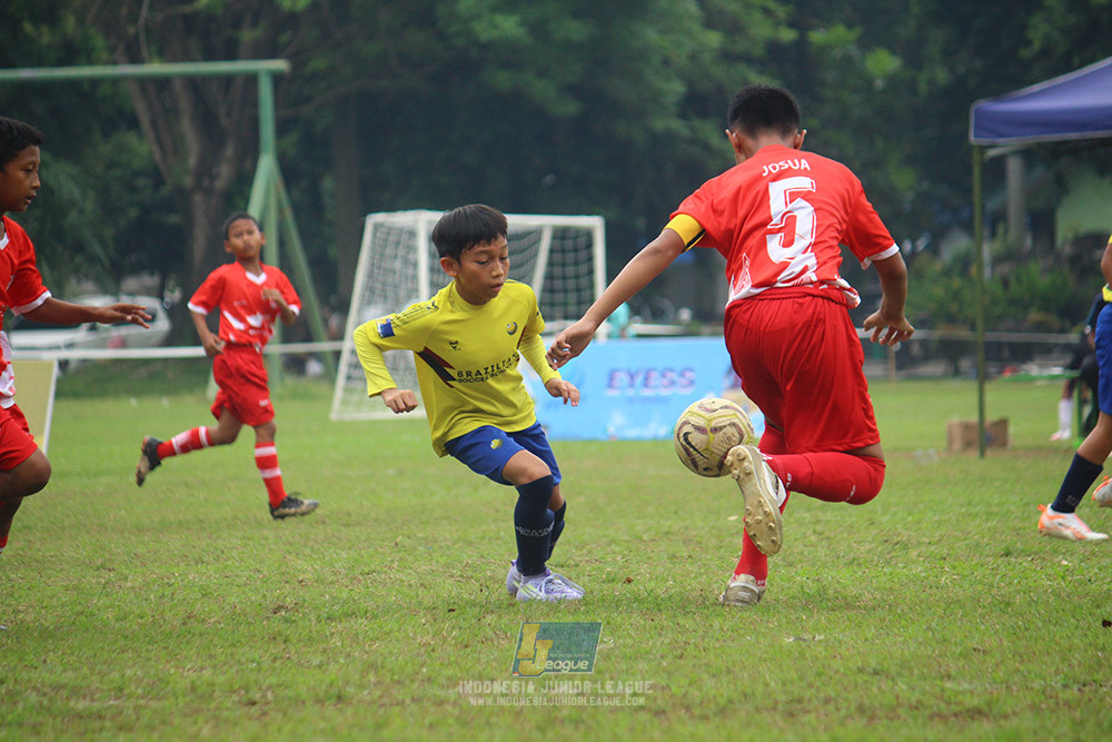ijl u12 140925 indonesia muda utara vs brazillian soccer school serpong