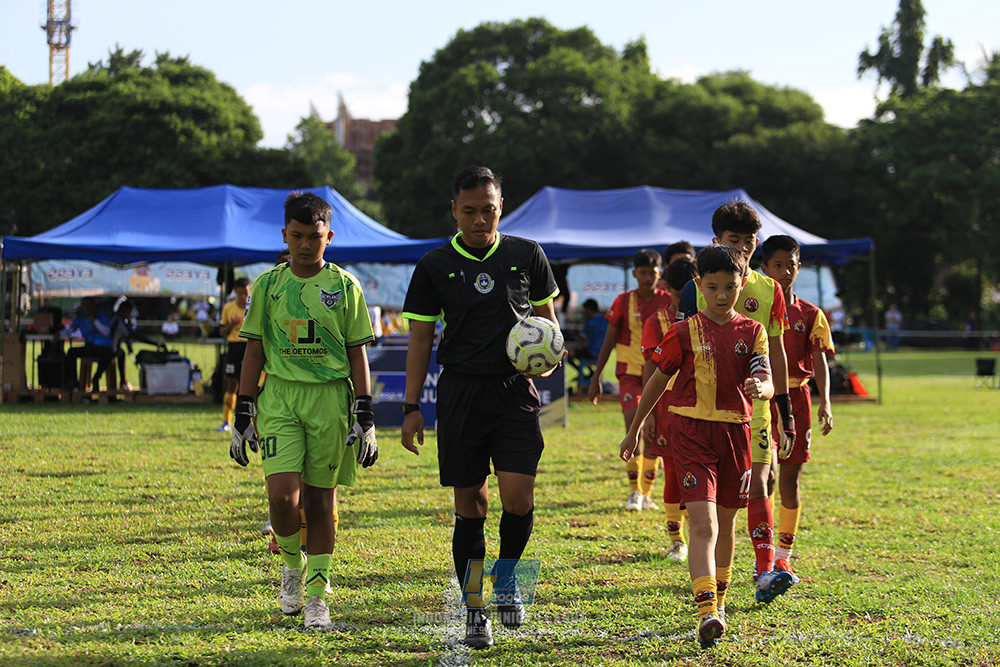 ijl u12 211225 semi final champ newland fa vs binna banua fc red