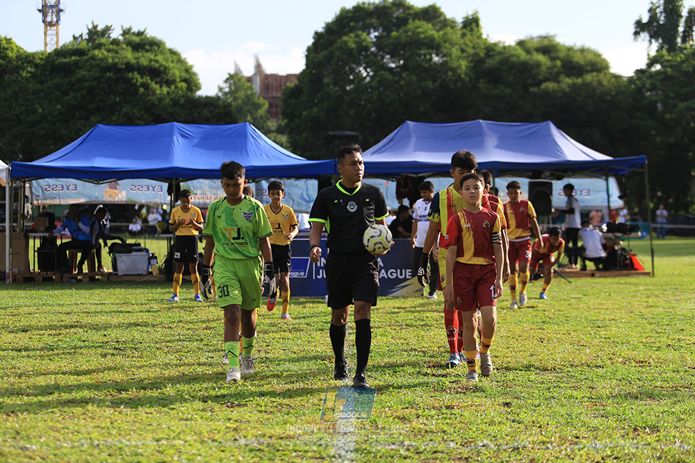 ijl u12 211225 semi final champ newland fa vs binna banua fc red