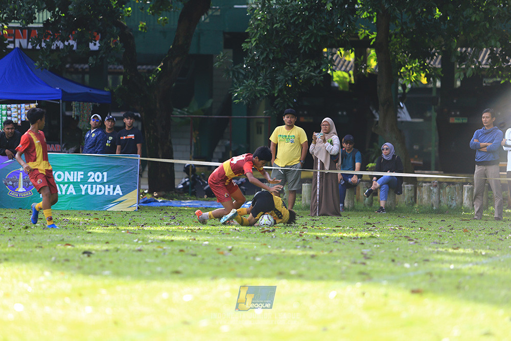 ijl u12 211225 semi final champ newland fa vs binna banua fc red